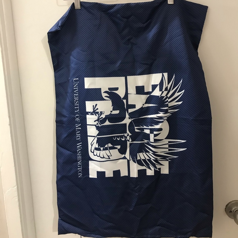 LAST CHANCE - UMW University of Mary Washington eagle pride pillow case